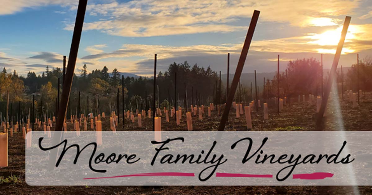 Moore Family Vineyards, Sweet Home Oregon