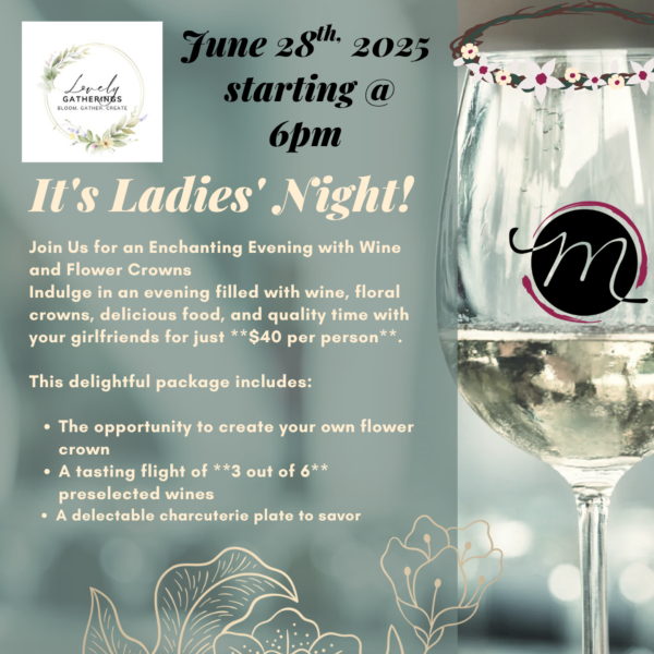 Ladies night at the winery